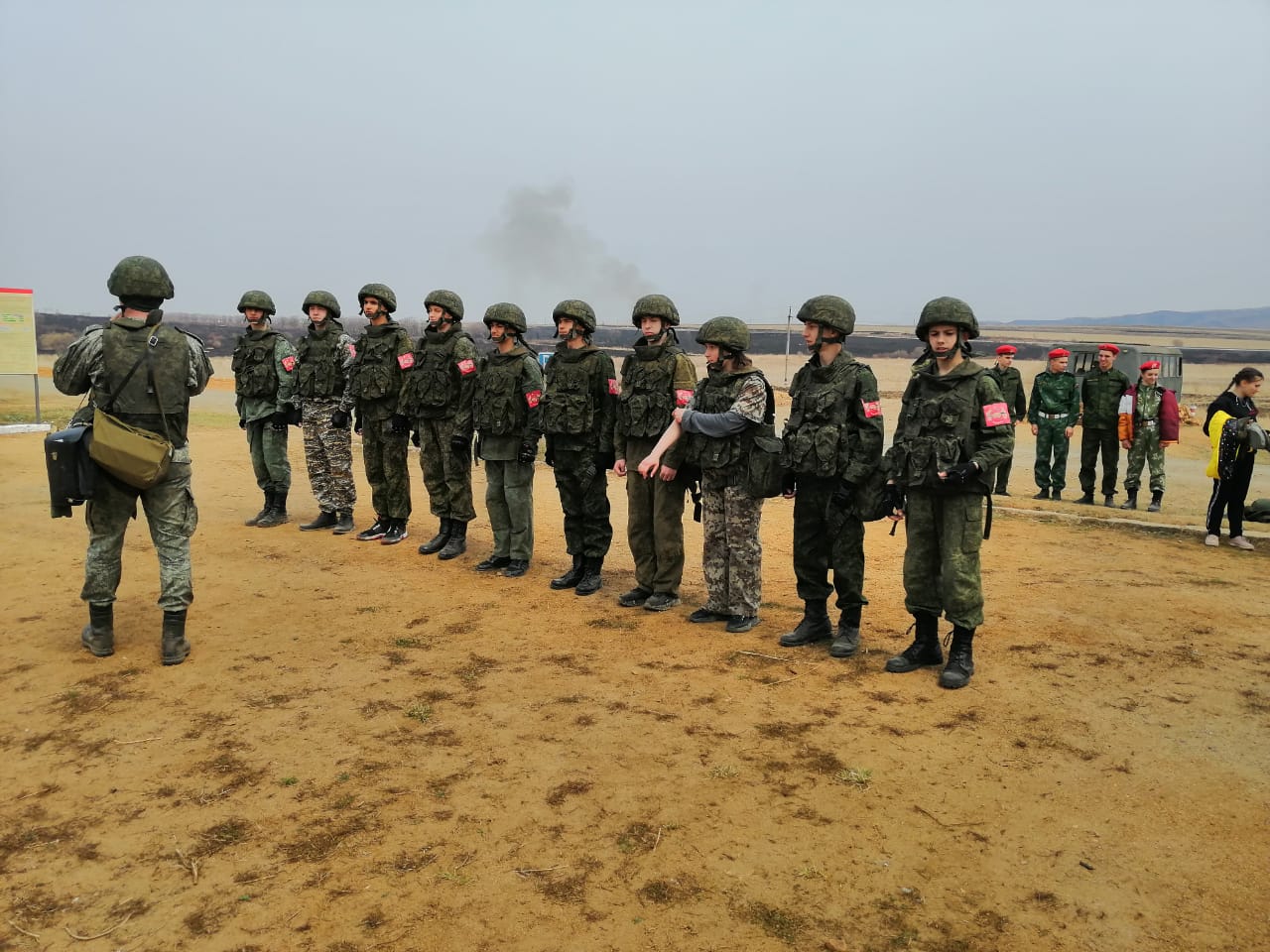 Межрайонная военно-спортивная игра «Победа» — МБОУ «Барано-Оренбургская  средняя общеобразовательная школа Пограничного муниципального округа»